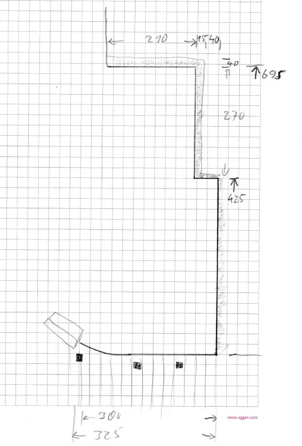 Aufmaß der Pool-Fläche